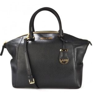 Michael Kors Pebbled Leather Satchel